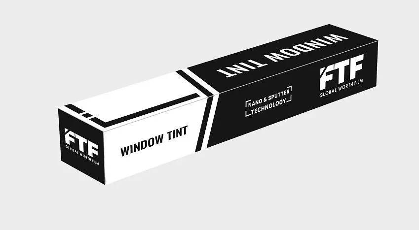 Förpackning för FTF:s solfilm för bilrutor