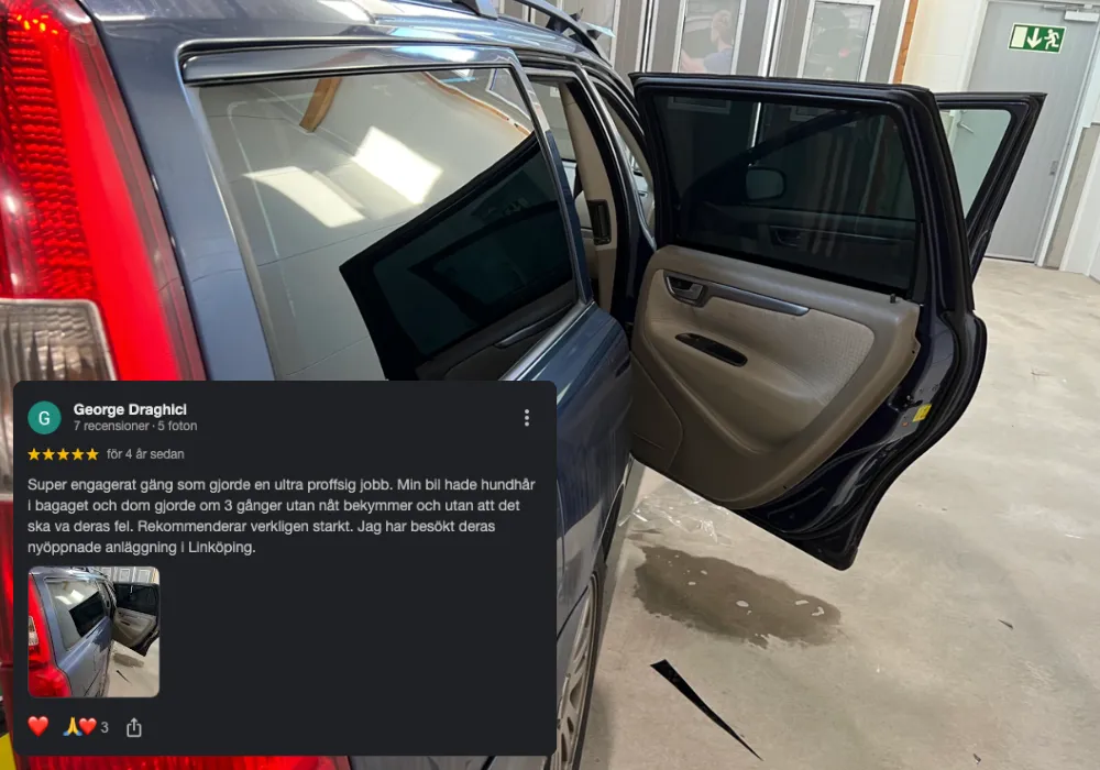 Tona Rutor med Solfilm FTF Cars AB Solfilm